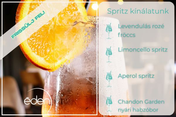 spritz kínálat